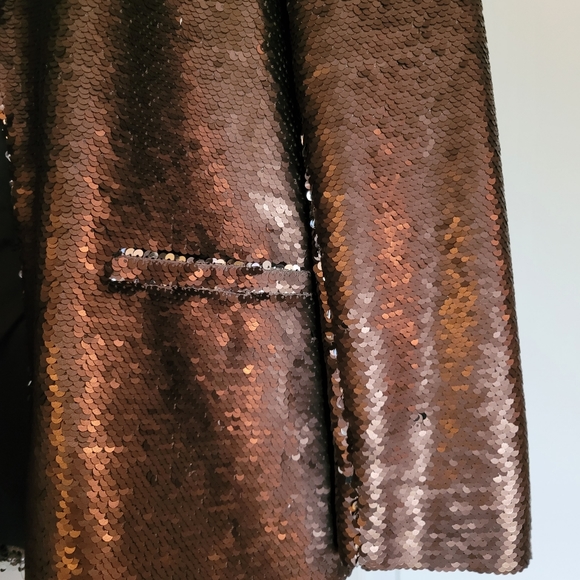 BR mongram sequin blazer/jacket - Picture 5 of 11